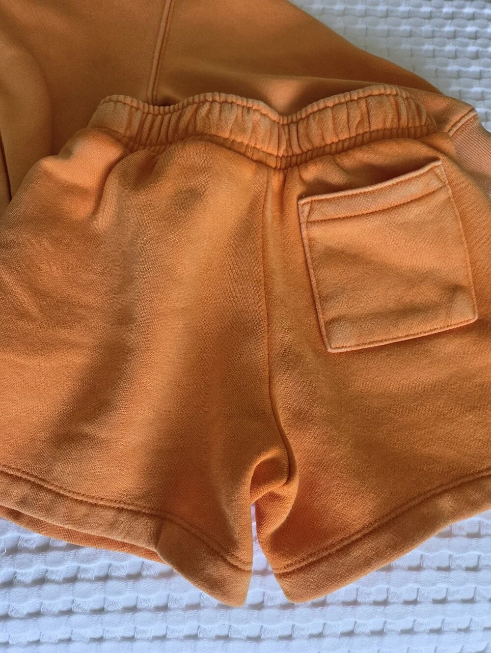 Gap Orange Vintage Soft Shorts And Hoodie